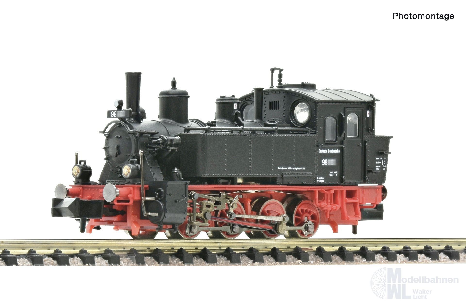 Fleischmann 7160022 - Dampflok BR 98.8 DB Ep.III N 1:160