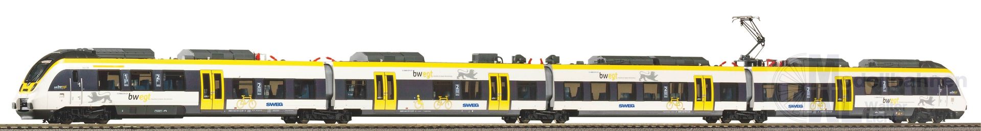 Piko 40209 - Triebzug BR 442 SWEG Ep.VI Bwegt 4.tlg. N 1:160