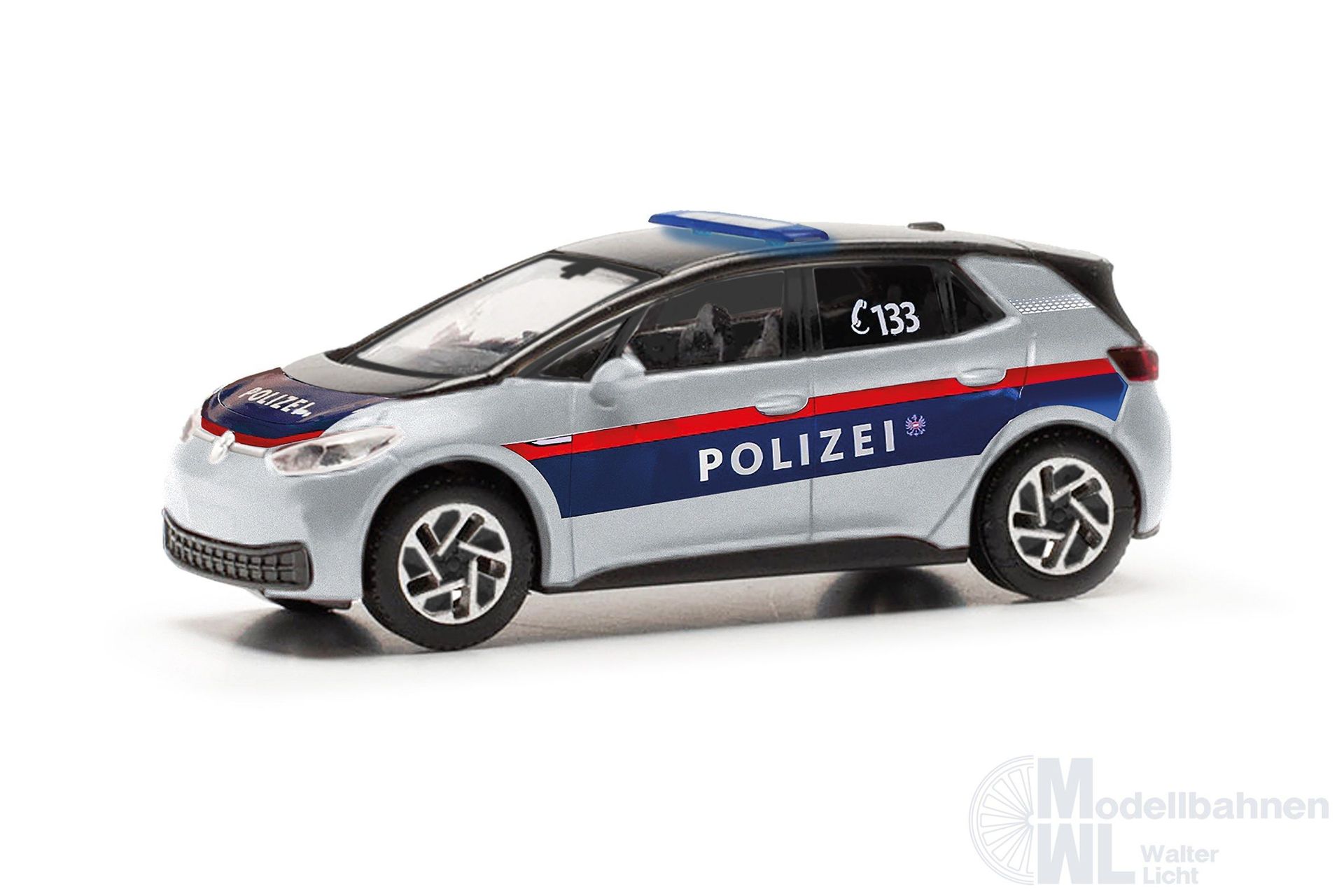 Herpa 097383 - VW ID3 Polizei Österreich H0 1:87