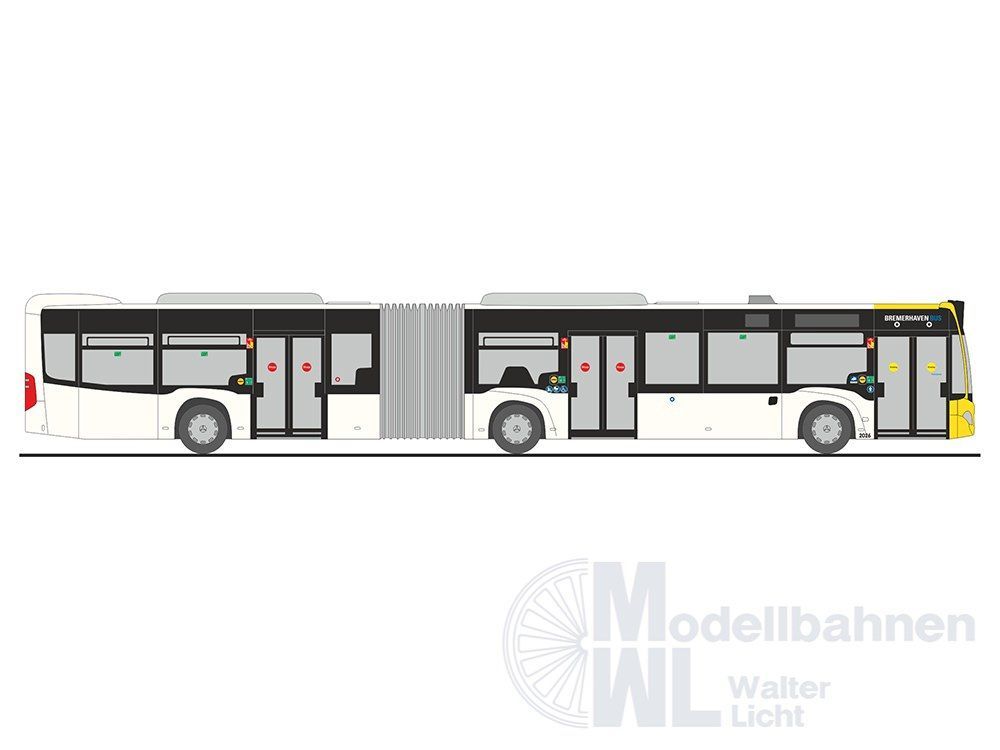 Rietze 73684 - Mercedes-Benz Citaro G ´15 Bremerhavenbus H0 1:87