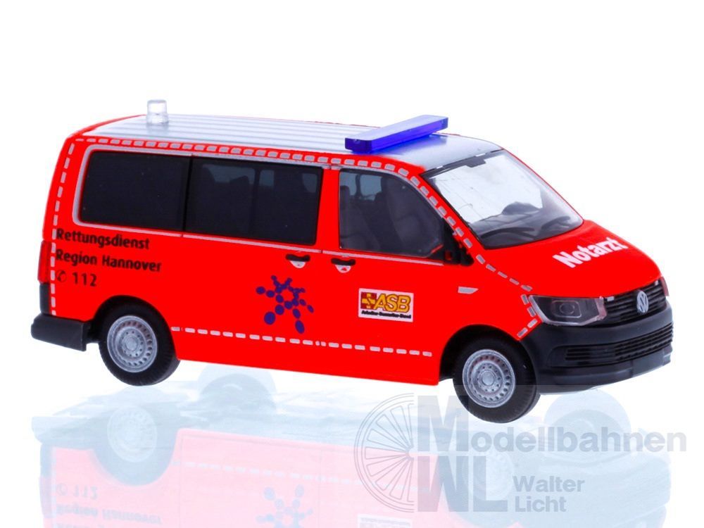 Rietze 53790 - Volkswagen T6 Notarzt ASB Region Hannover H0 1:87