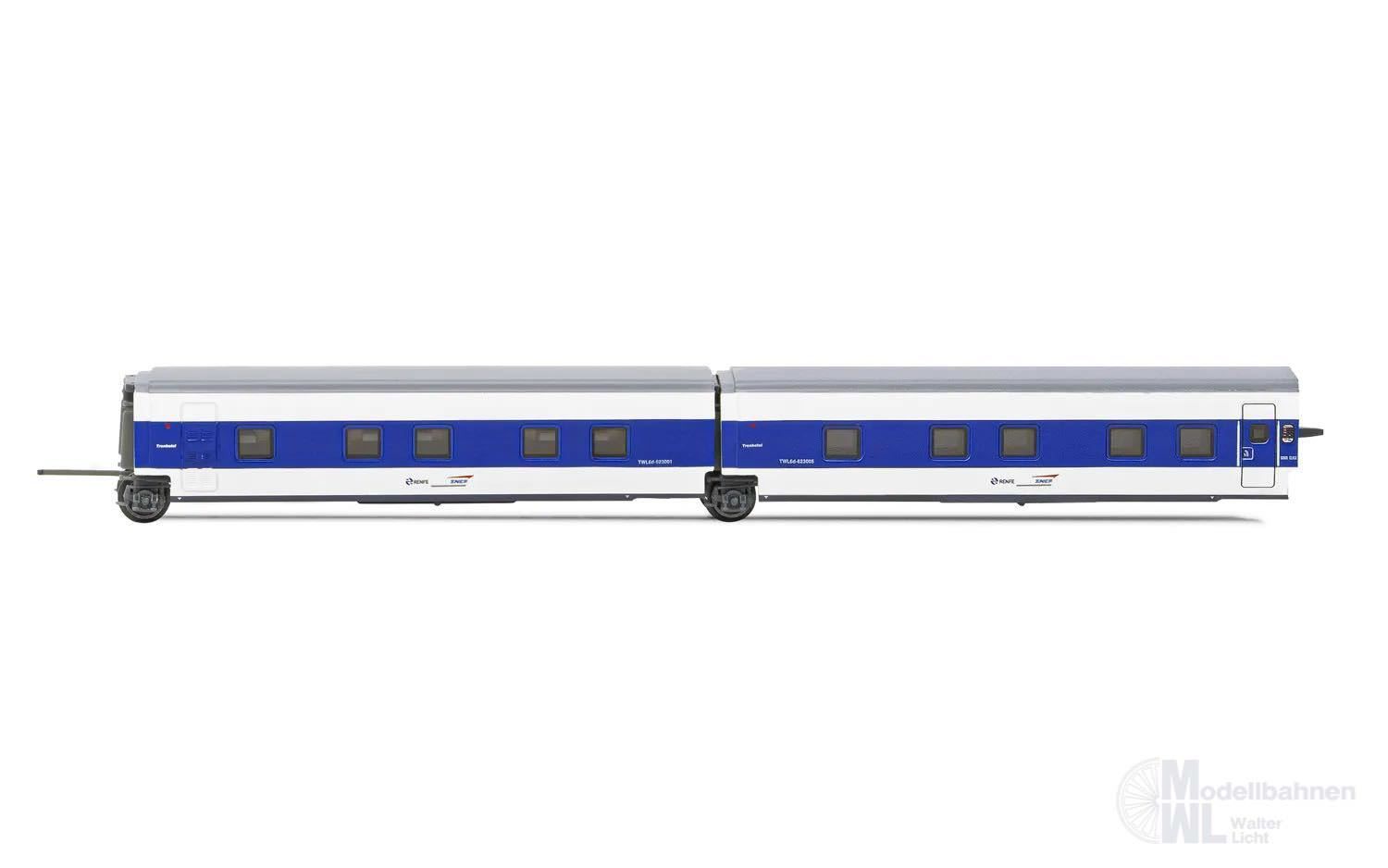 Arnold 4357 - Talgo Schlafwagen-Zug SNCF / RENFE Ep.V 3.tlg. Ergänzung 2 N 1:160