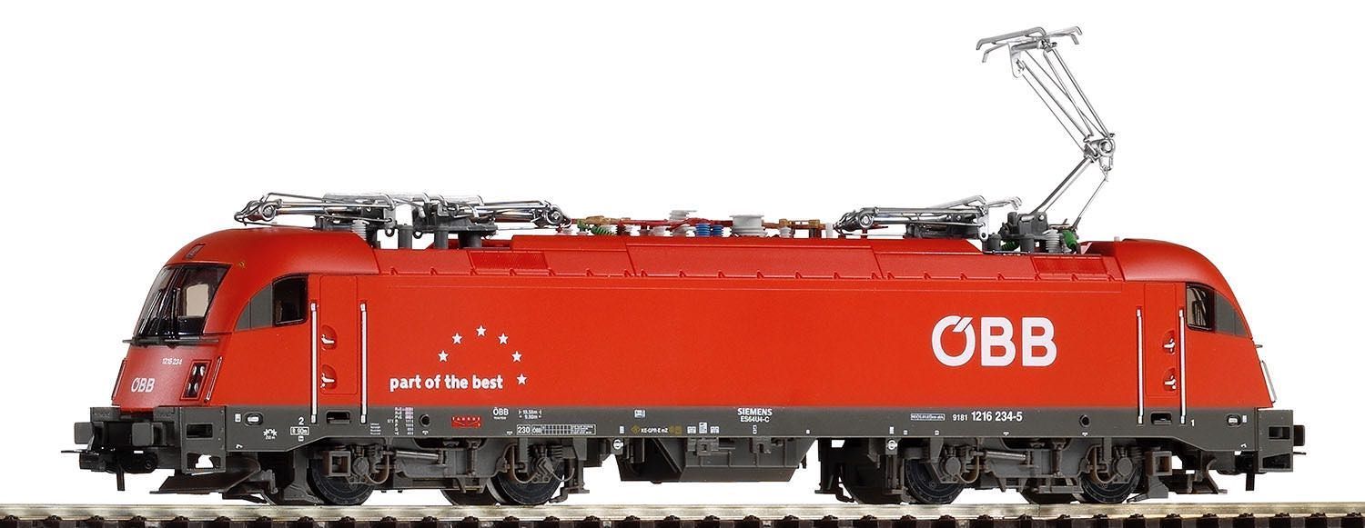 Piko 59800 - E-Lok Reihe 1216 ÖBB Ep.VI 4 Stromabnehmer H0/WS