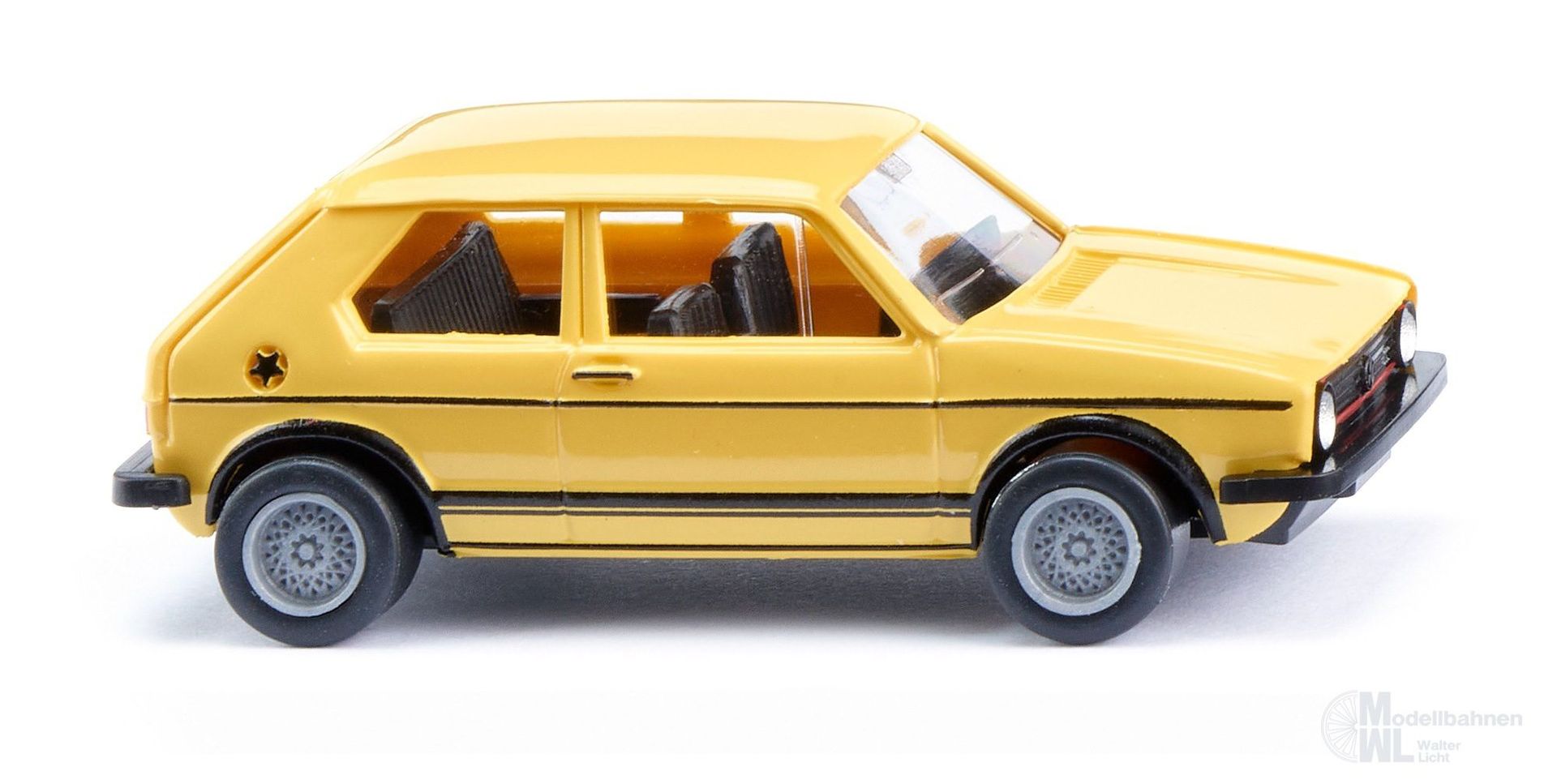 Wiking 004505 - VW Golf I GTI - lemongelb H0 1:87