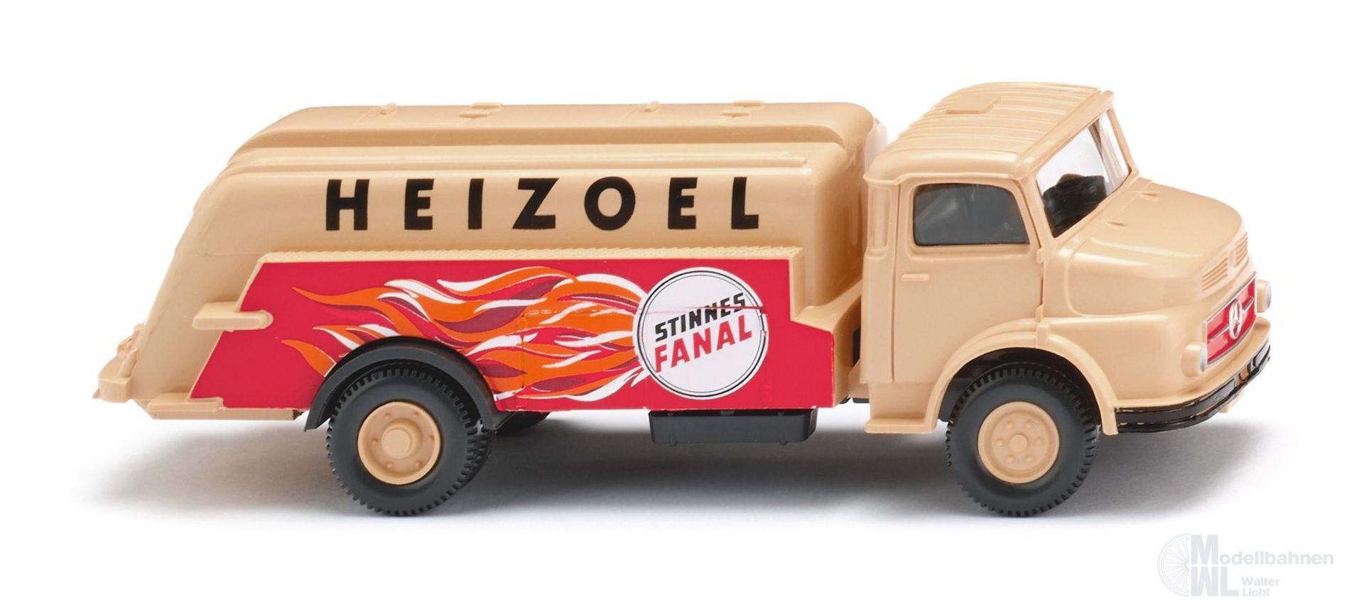 Wiking 078104 - Mercedes-Benz Tankwagen Stinnes Fanal Heizöl H0 1:87