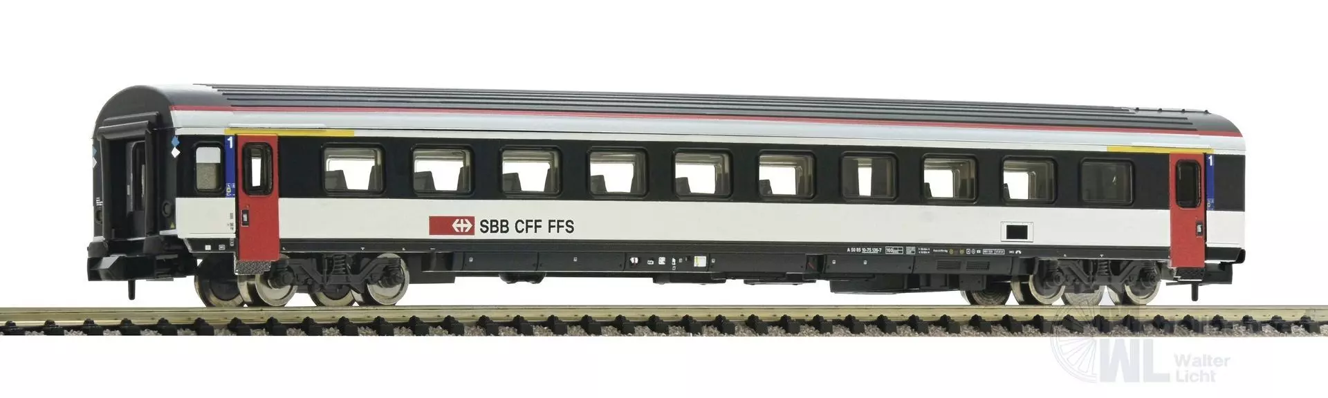 Fleischmann 6260014 - Reisezugwagen SBB Ep.VI 1.Kl. 1.Betr.Nr. N 1:160