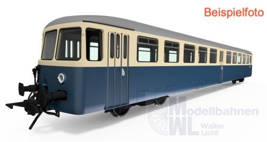 Lenz 40416-04 - Beiwagen BR 815 DB Ep.IV blau-beige Spur 0
