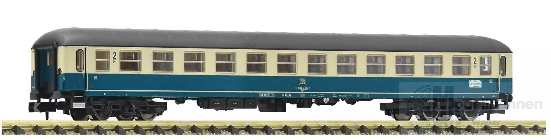 Fleischmann 6260036 - Personenwagen DB Ep.IV 2.Kl. 2.Betr.Nr. N 1:160