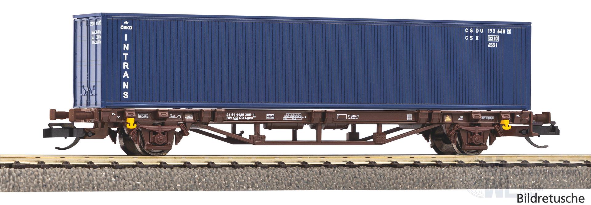 Piko 47728 - Containertragwagen CD Ep.V Intrans TT 1:120