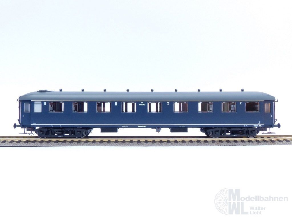 Exact Train 10030 - Personenwagen NS Ep.III B6154 berlinerblau graues Dach H0/GL