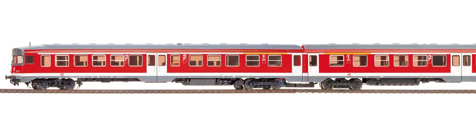 Bemo 1621840 - Dieseltriebwagen BR 634 655 / 634 661 DB Ep.V 2.tlg. H0/GL