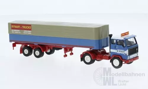 Brekina 85686 - Volvo F89 Pritsche/Plane-SZ Rynart (NL) H0 1:87