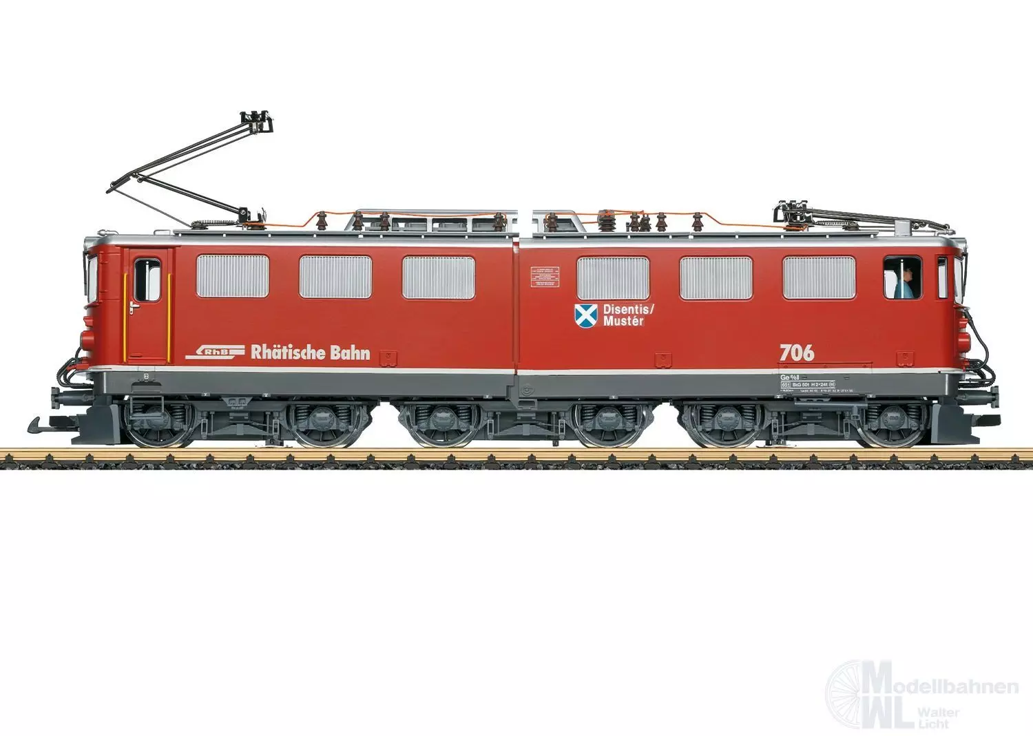 LGB 22065 - E-Lok Ge 6/6 II RhB Ep.H Spur G 1:22,5