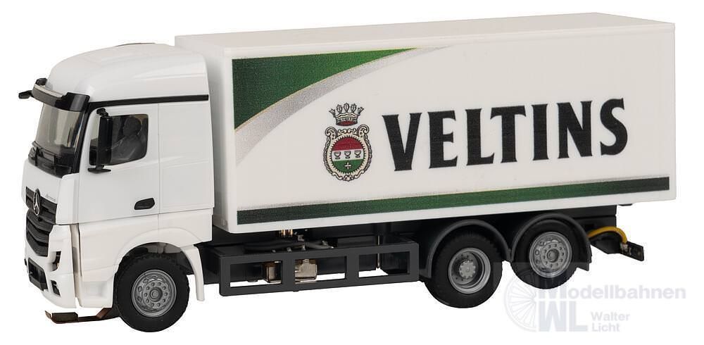 Faller 161439 - LKW Mercedes-Benz Actros Streamspace Kofferaufbau Veltins H0 1:87