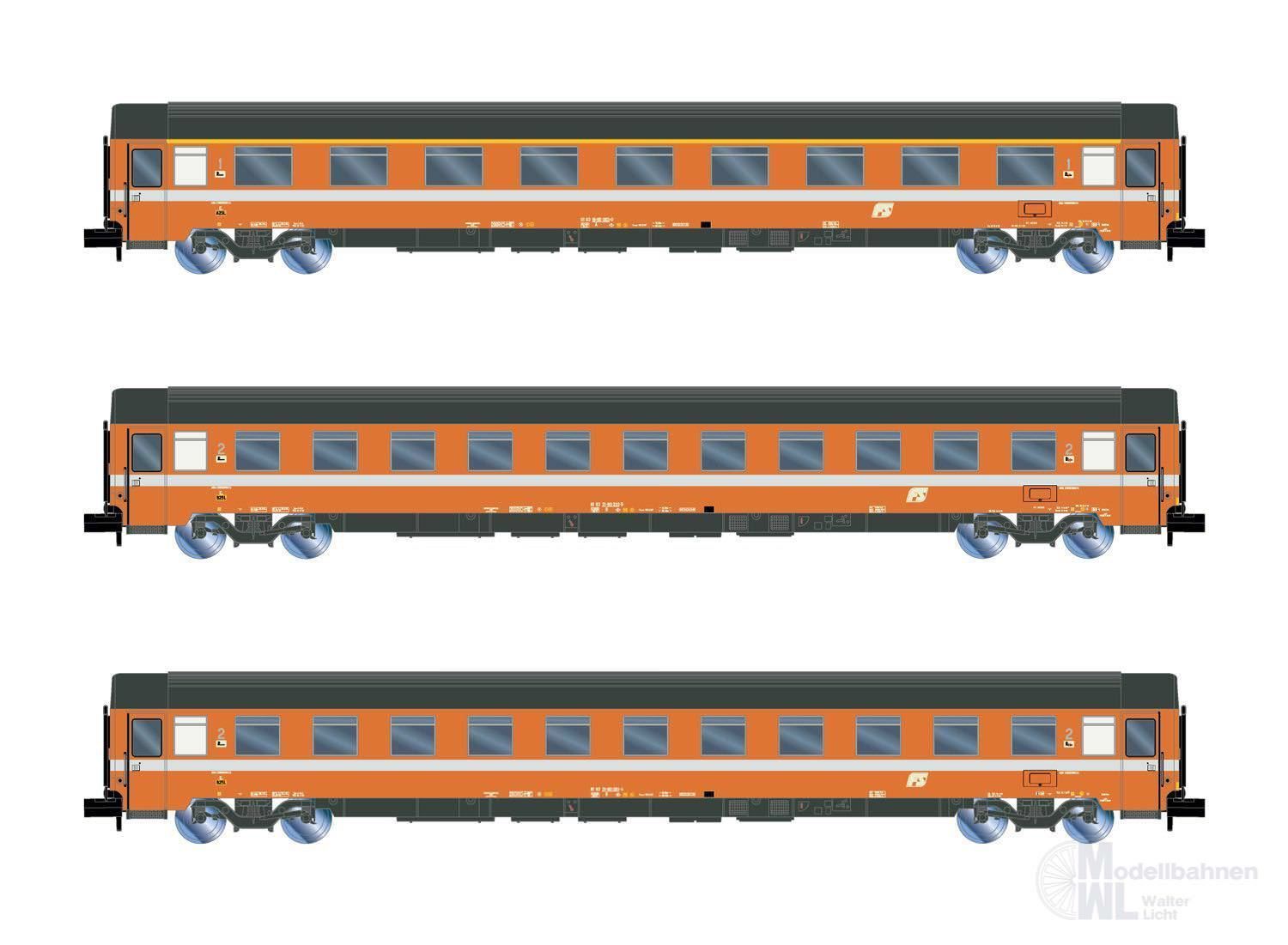 Arnold 4395 - Personenwagen Set FS Ep.IV/V 3.tlg. N 1:160