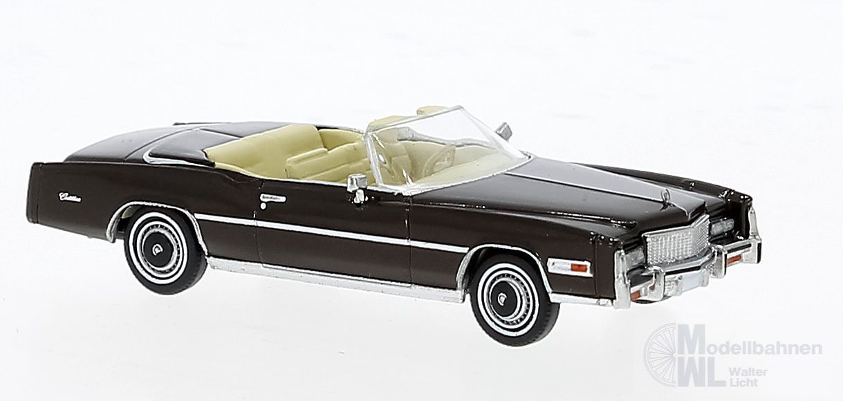 Brekina 19757 - Cadillac Eldorado Convertible braun metallic H0 1:87