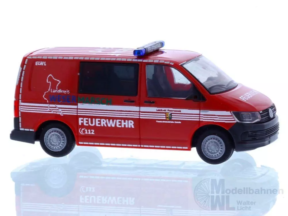 Rietze 53915 - Volkswagen T6 FW Landkreis Wesermarsch H0 1:87