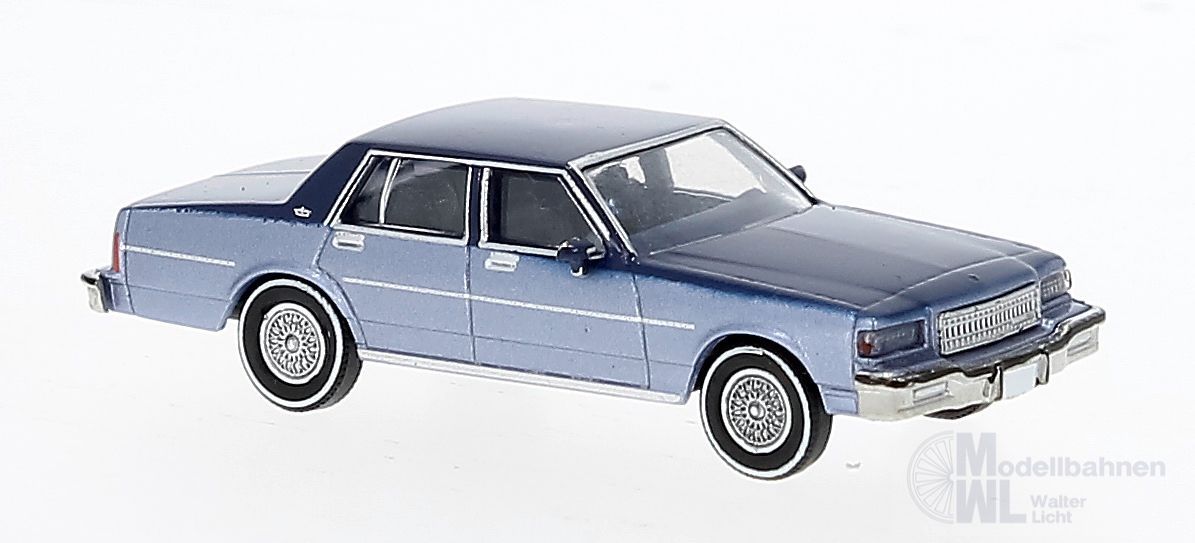 Brekina 19707 - Chevrolet Caprice blau/blau H0 1:87