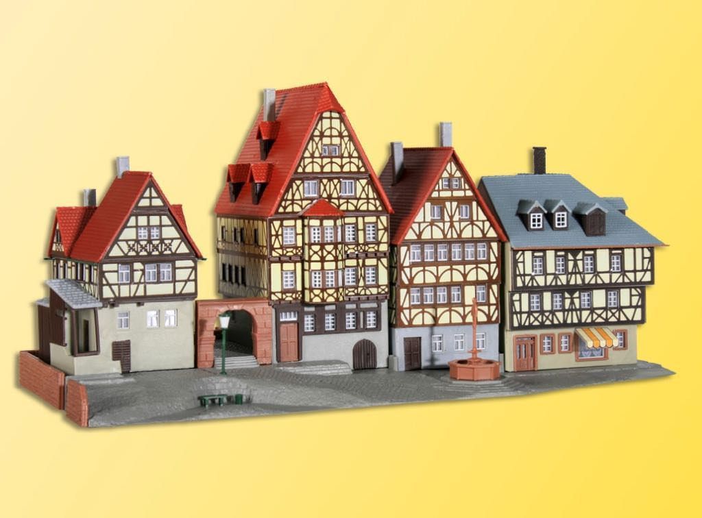 Kibri 37102 - Marktplatz Miltenberg N 1:160