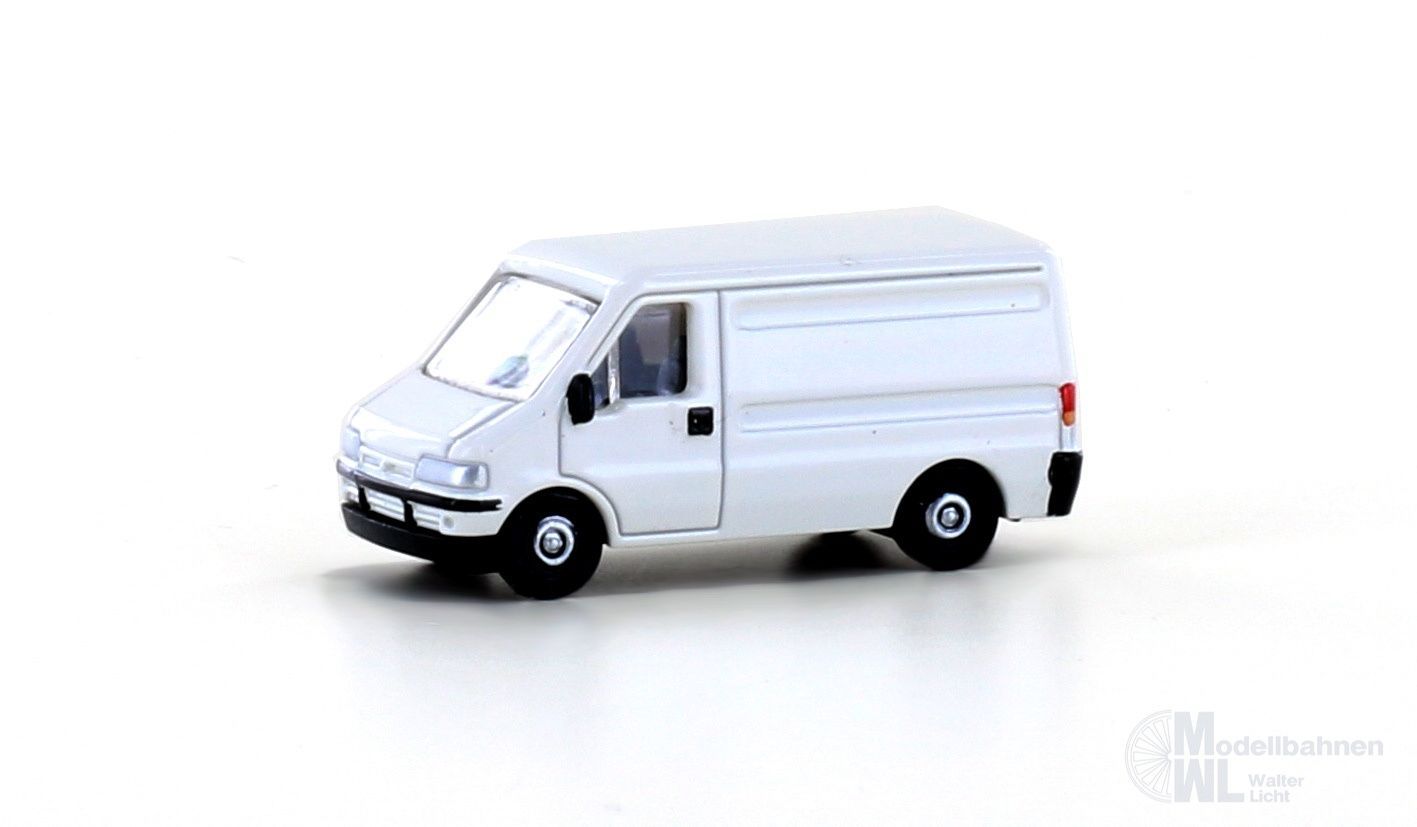 Lemke Minis 61210 - Fiat Ducato II Transporter weiß N 1:160