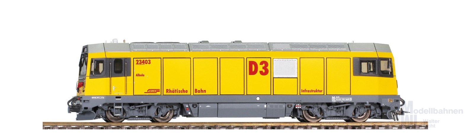 Bemo 1388113 - Diesellok Gmf 4/4 234 RhB 234 03 D3 H0m Sound