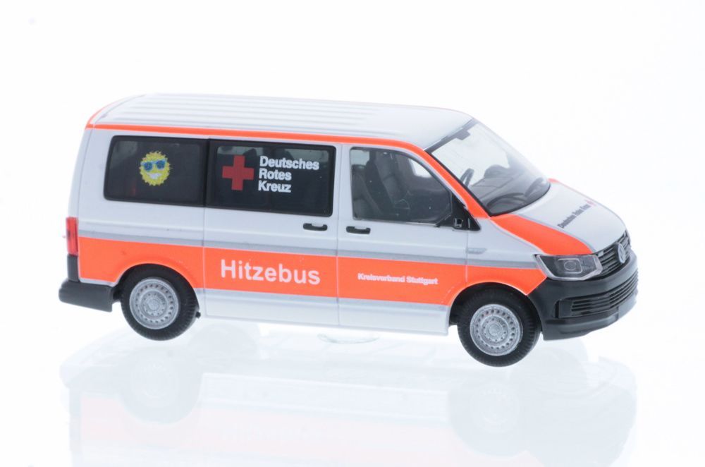 Rietze 53883 - Volkswagen T6 DRK KV Stuttgart-Hitzebus H0 1:87