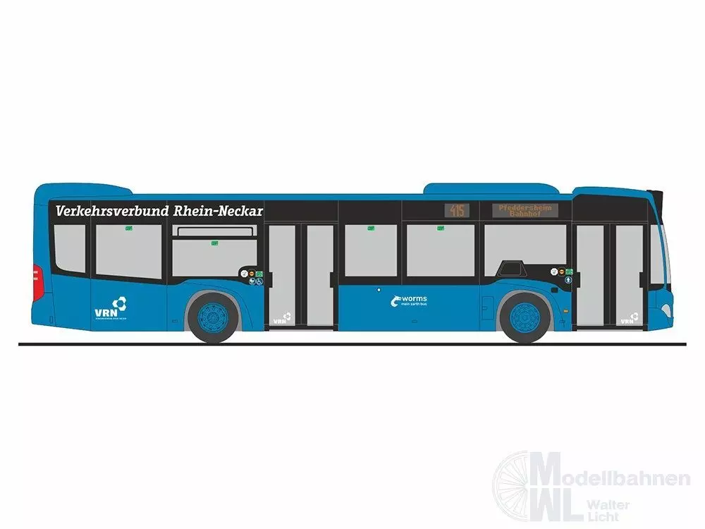 Rietze 69360 - Mercedes-Benz Citaro ´12 VRN - Omnibus Zarth Worms H0 1:87