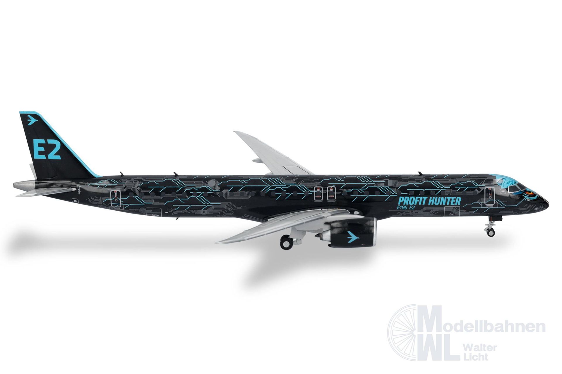 Herpa 572989 - E195-E2 Embraer TechEagle 1:200