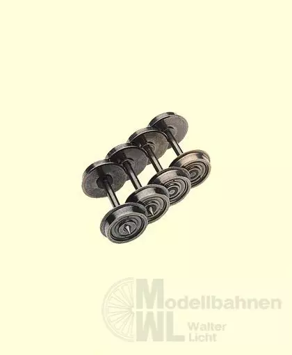 Brawa 2194 - Scheiben-Radsatz RP25 Spitzenlagerung 23mm 4 Stück H0/GL