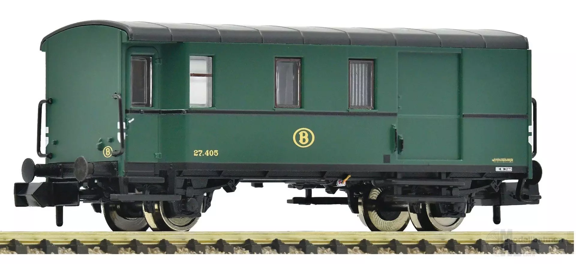 Fleischmann 830156 - Güterzuggepäckwagen SNCB Ep.III N 1:160