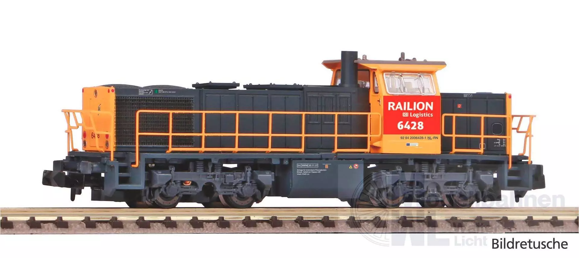 Piko 40486 - Diesellok BR 6400 Railion Logistics NS Ep.VI N 1:160