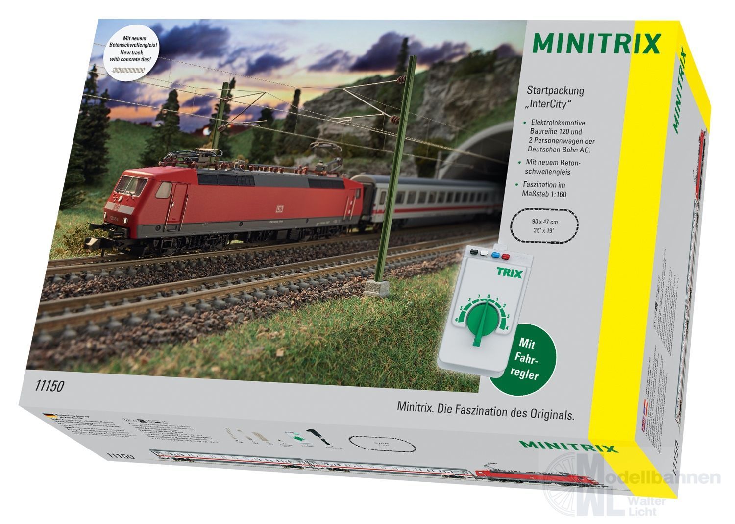 Trix 11150 - Startpackung InterCity DB AG N 1:160