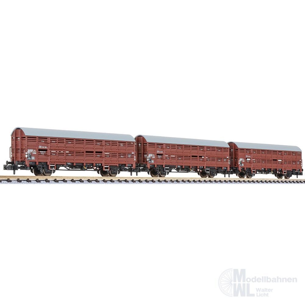 Liliput 260140 - Verschlagwagen Set DB Ep.III 3.tlg. N 1:160