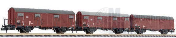 Liliput 260147 - Güterwagen Set DB Ep.IV 3.tlg. N 1:160