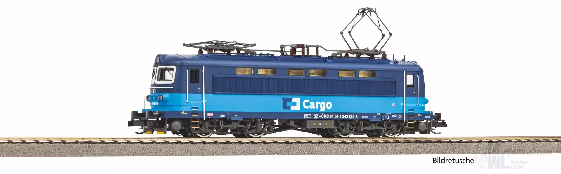 Piko 47482 - E-Lok Reihe 242 CD Cargo Ep.VI TT 1:120