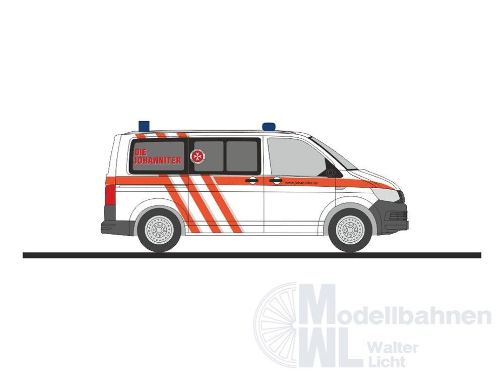 Rietze 53741 - Volkswagen T6 Johanniter Göttingen H0 1:87