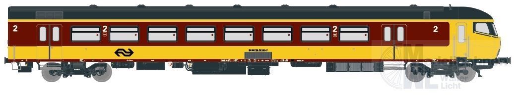 Exact Train 11194 - Steuerwagen NS Ep.IV Bs für Belgien H0/GL