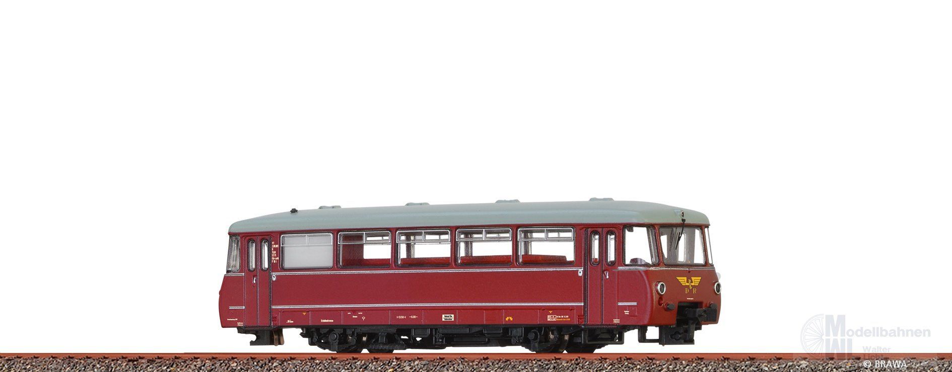 Brawa 64322 - Triebwagen VT 2.09 001 DR Ep.III N 1:160