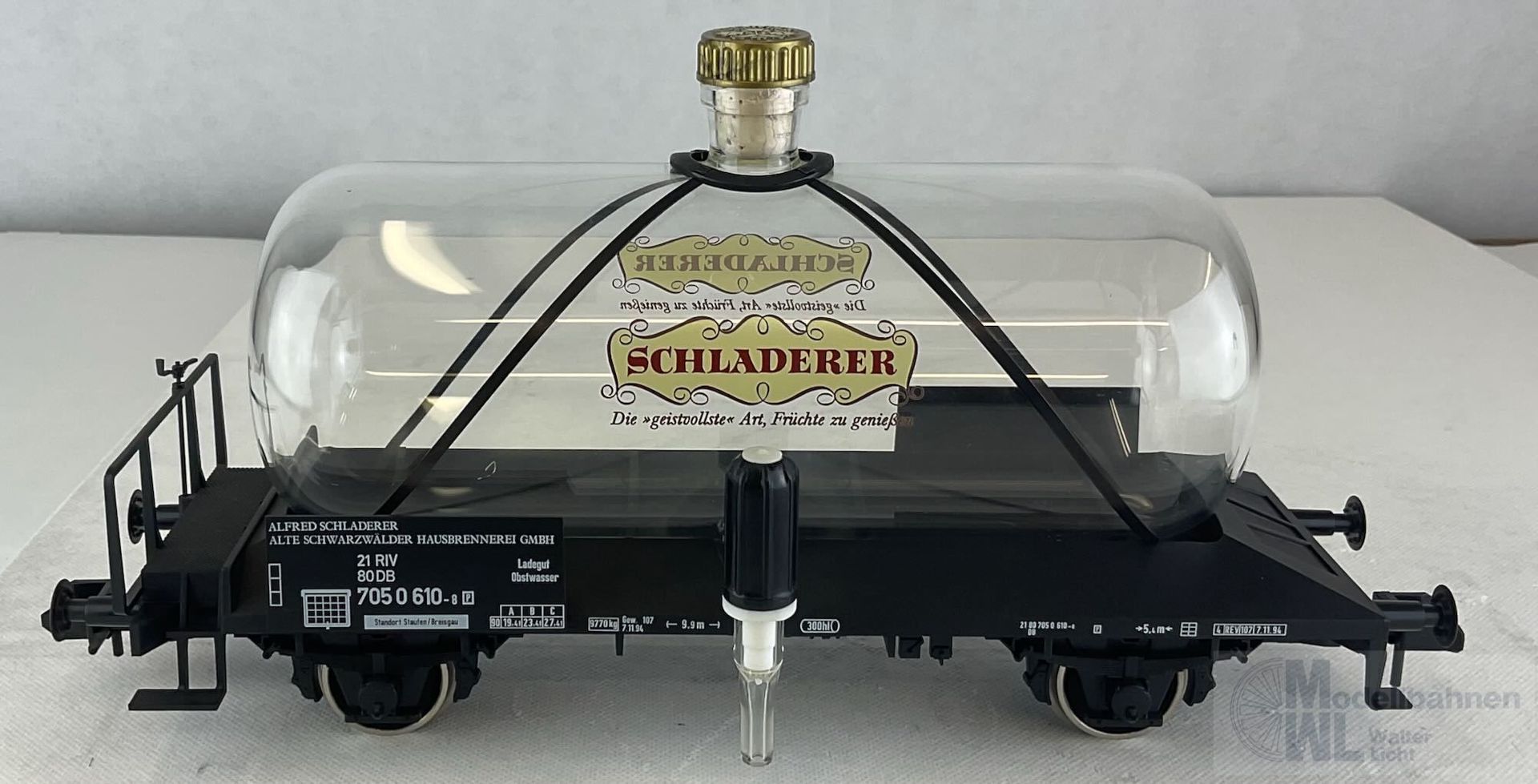 GEBRAUCHTWARE 5428 - MÄRKLIN - Glaskesselwagen DB Ep.IV Schladerer Spur 1