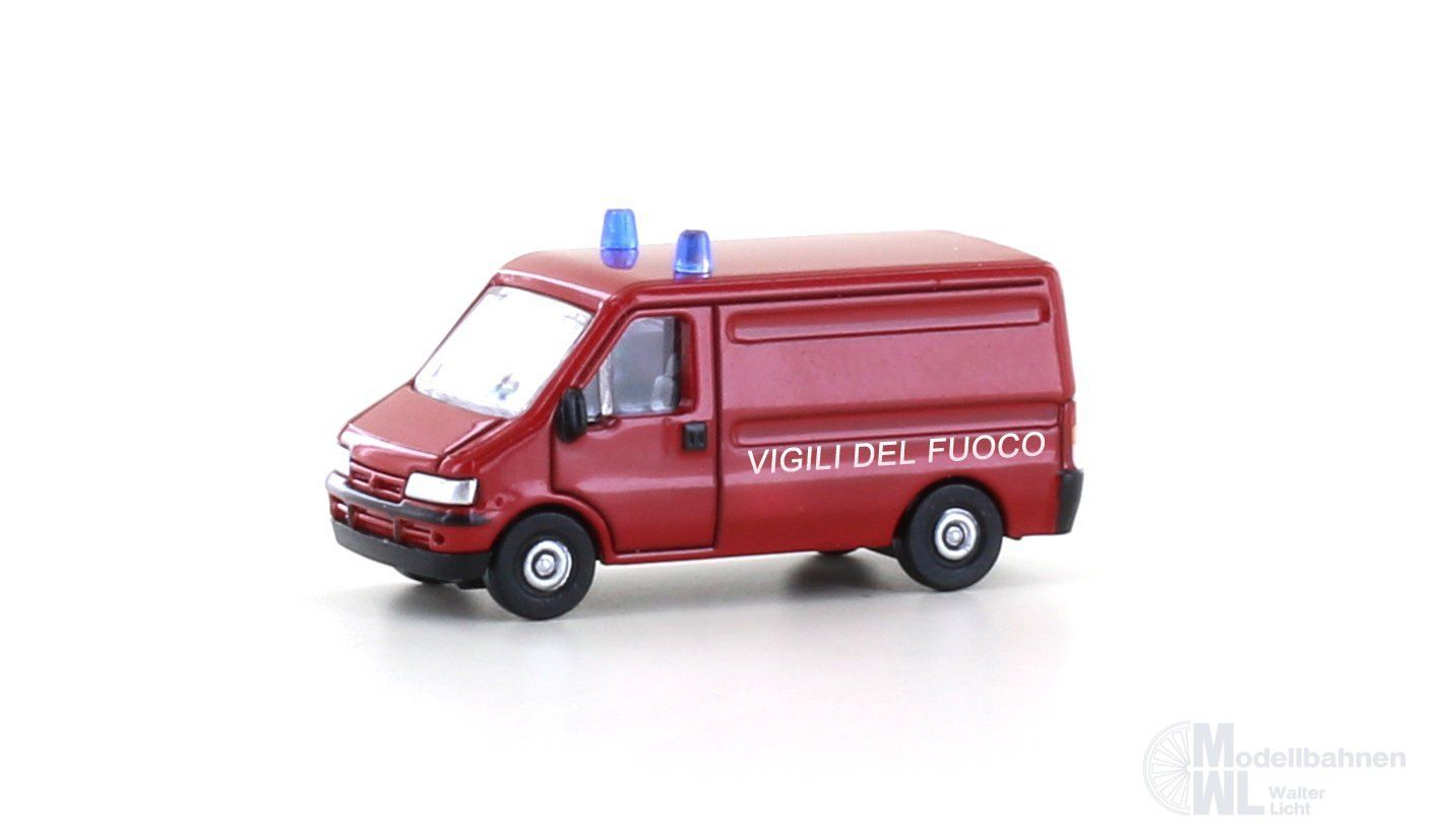 Lemke Minis 61217 - Fiat Ducato II Transporter Feuerwehr Vigili del Fuoco IT N 1:160