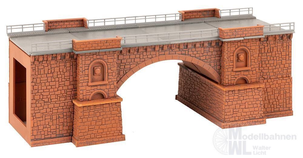 Faller 222572 - Eisenbahn-/Straßenbrücke N 1:160