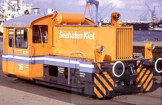Lenz 40151-06 - Diesellok Köf 2 Seehafen Kiel Ep.V Nr. 16 Spur 0