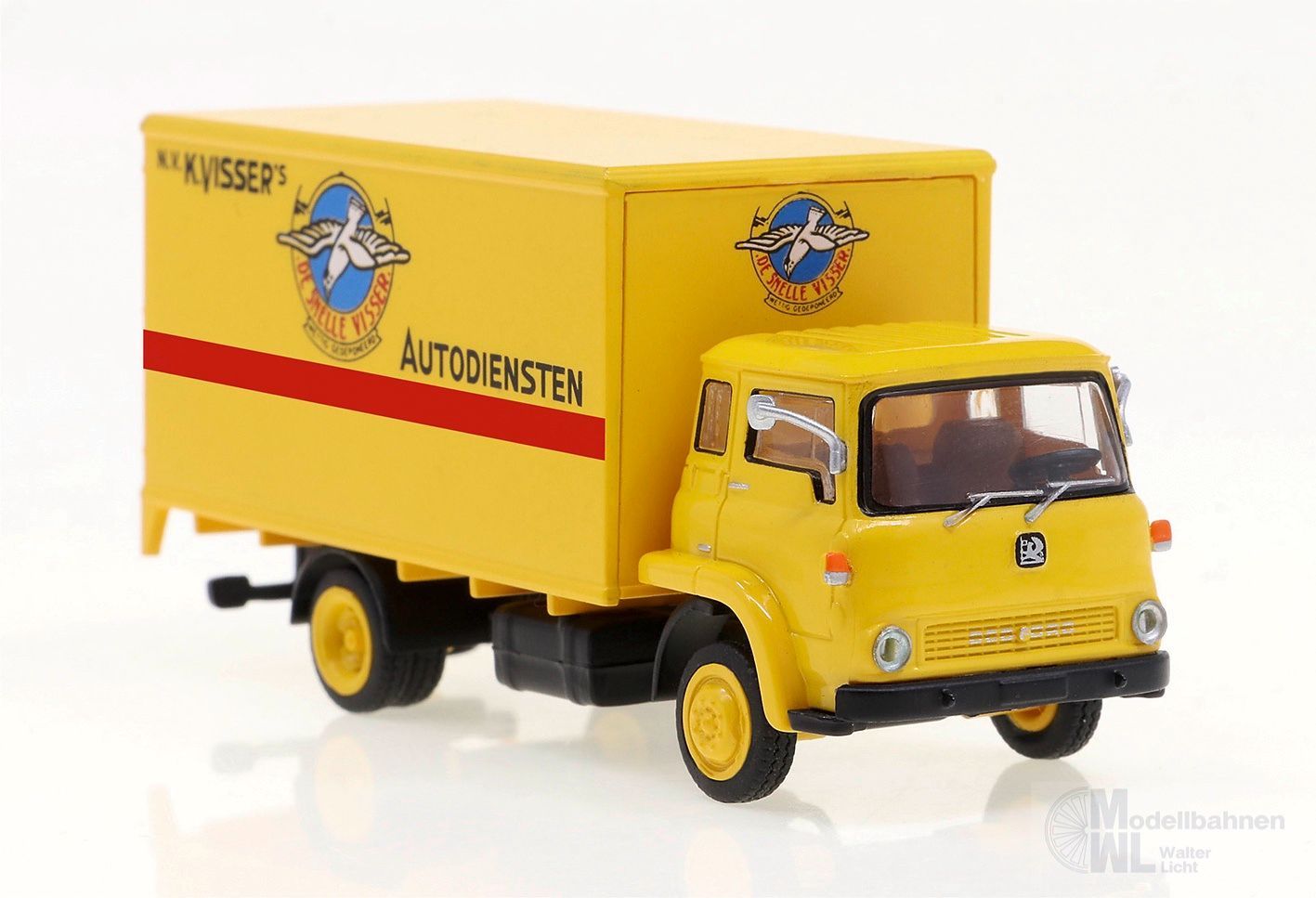 Brekina 35917 - Bedford Koffer Visser 1 (NL) H0 1:87