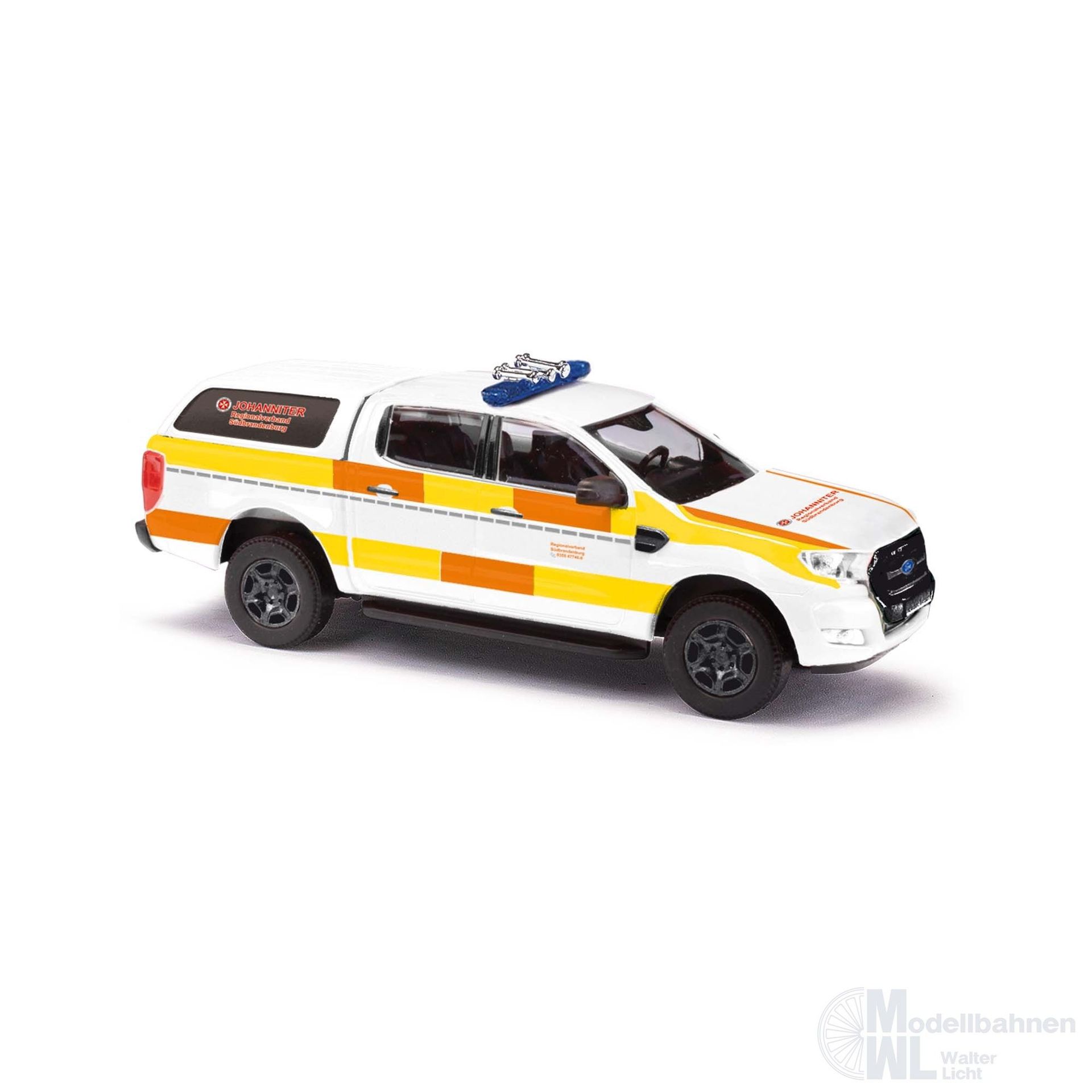 Busch 52841 - Ford Ranger Johanniter Cottbus  H0 1:87