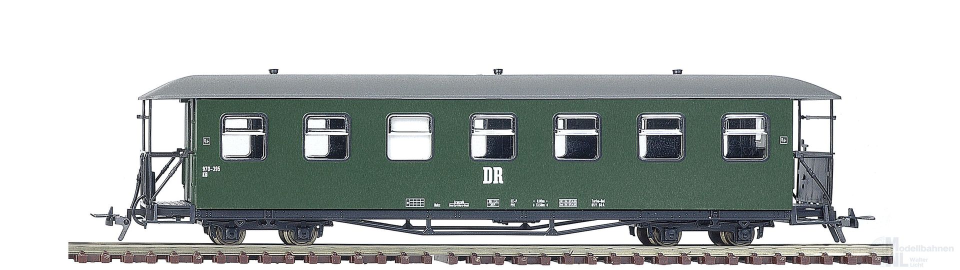 Bemo 3021812 - Personenwagen DR 970-232 Ep.IV Modernisierungswagen H0e