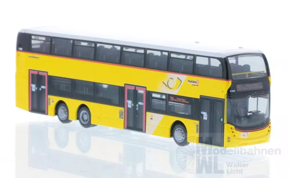 Rietze 78010 - Alexander Dennis Enviro500 Postauto (CH) H0 1:87