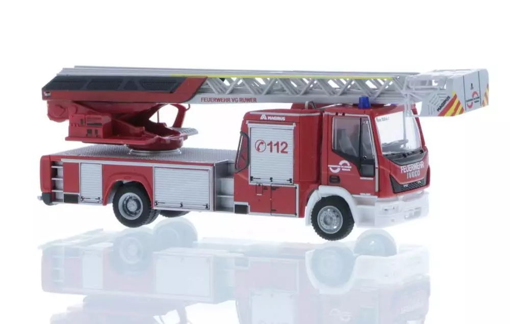 Rietze 68586 - Magirus DLK 32 18 Feuerwehr Waldrach H0 1:87