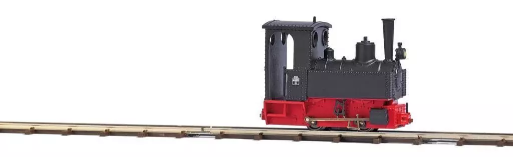 Busch 12142 - Dampflok mit Scheinwerfer Decauville Typ 3 H0 1:87