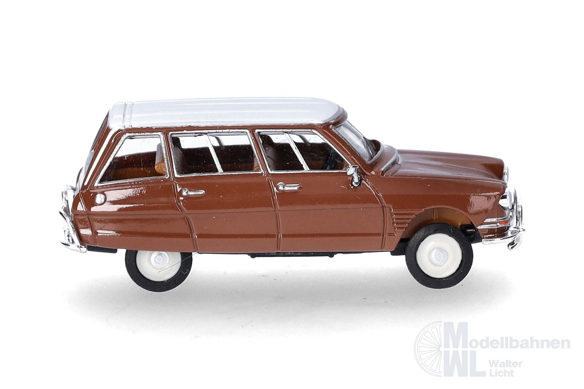 Herpa 038959 - Citroen AMI 6 Break braun/weiß H0 1:87