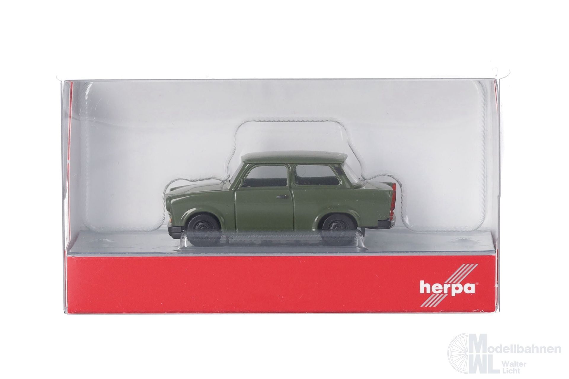 Herpa 027342-005 - Trabant 1.1 Limousine olivgrün (NVA) H0 1:87